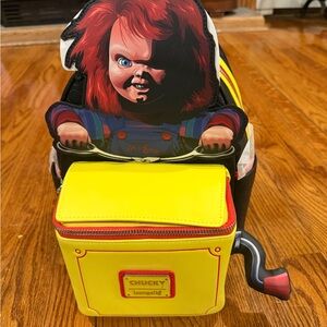 Chucky brand new with tags  collectors Loungefly mini backpack